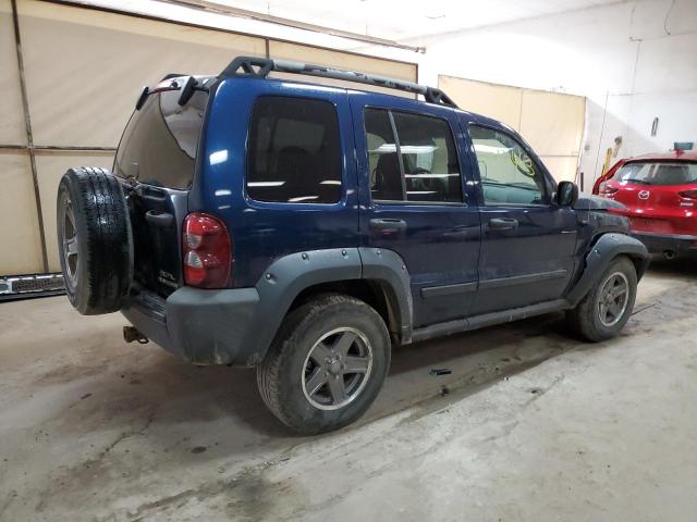 1J4GL38K55W613727 - 2005 JEEP LIBERTY RENEGADE BLUE photo 3