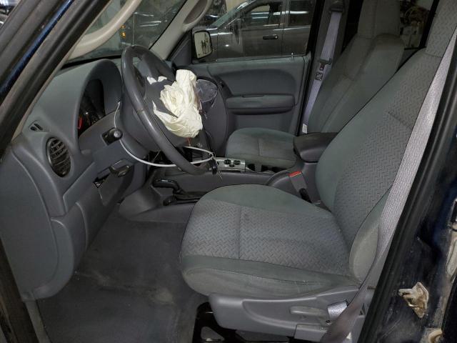 1J4GL38K55W613727 - 2005 JEEP LIBERTY RENEGADE BLUE photo 7