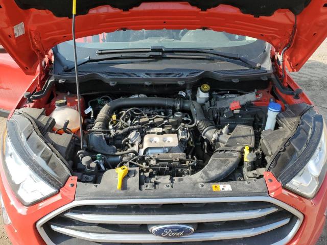 MAJ3S2GE4LC344265 - 2020 FORD ECOSPORT SE 红色 照片 12