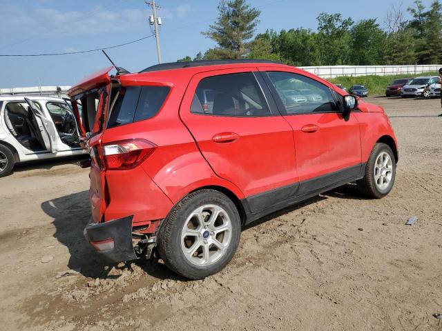 MAJ3S2GE4LC344265 - 2020 FORD ECOSPORT SE 红色 照片 3
