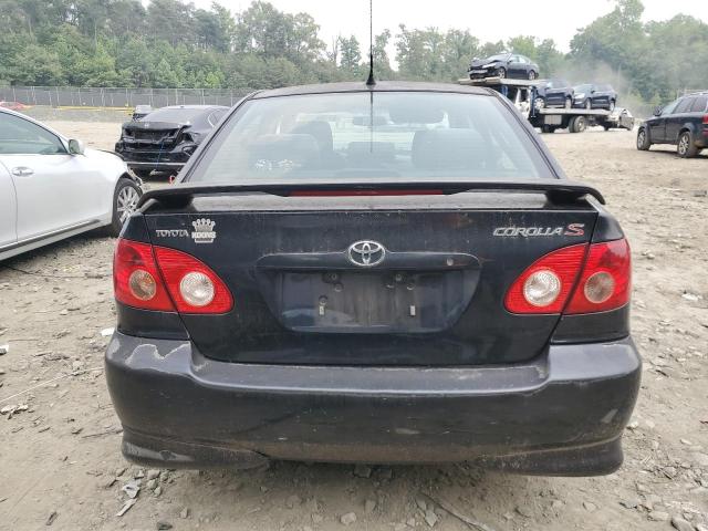 2T1BR32E28C892214 - 2008 TOYOTA COROLLA CE BLACK photo 6