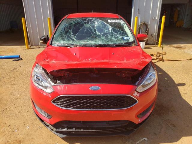 1FADP3F20GL404678 - 2016 FORD FOCUS SE RED photo 5