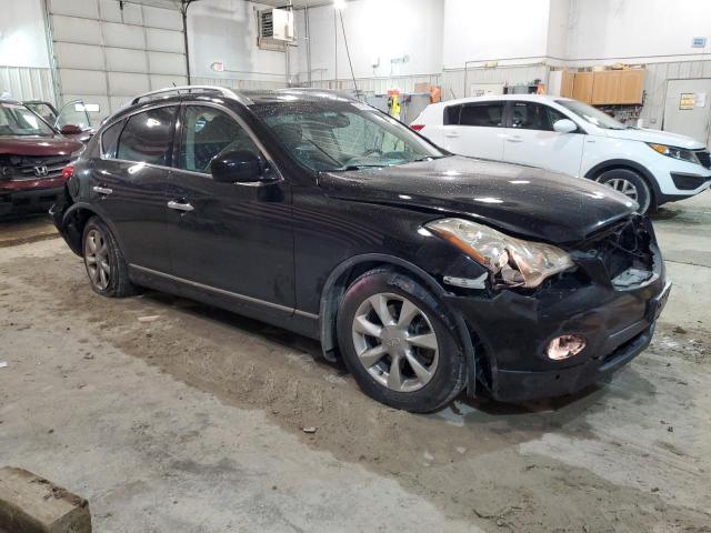JNKAJ09F68M358649 - 2008 INFINITI EX35 BASE Սև լուսանկար 4