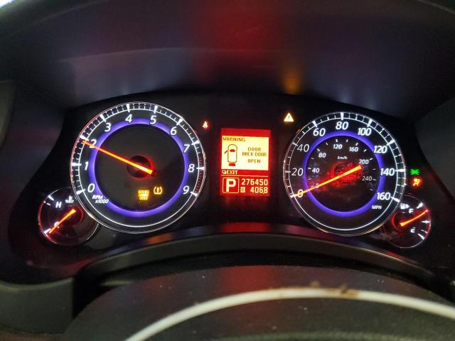 JNKAJ09F68M358649 - 2008 INFINITI EX35 BASE Սև լուսանկար 9