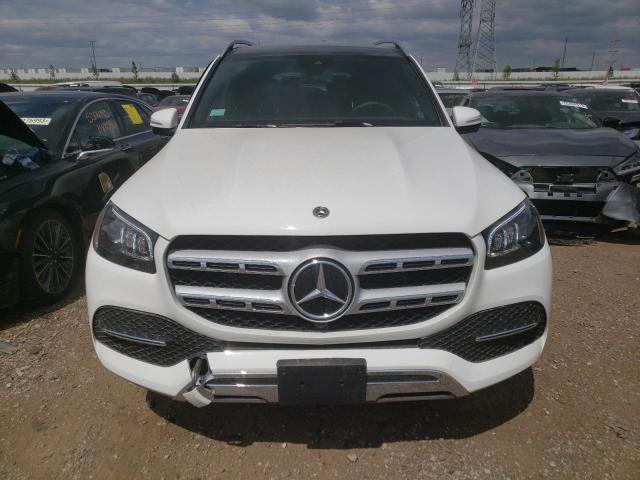 4JGFF5KE5PA955083 - 2023 MERCEDES-BENZ GLS 450 4MATIC WHITE photo 5