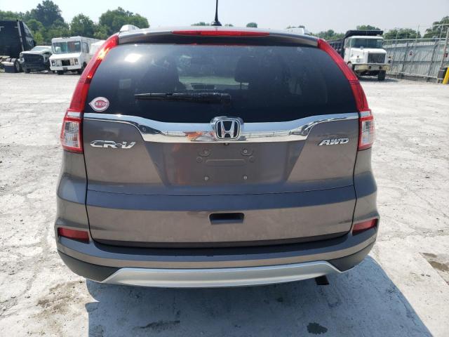 5J6RM4H73FL021947 - 2015 HONDA CR-V EXL GRAY photo 6