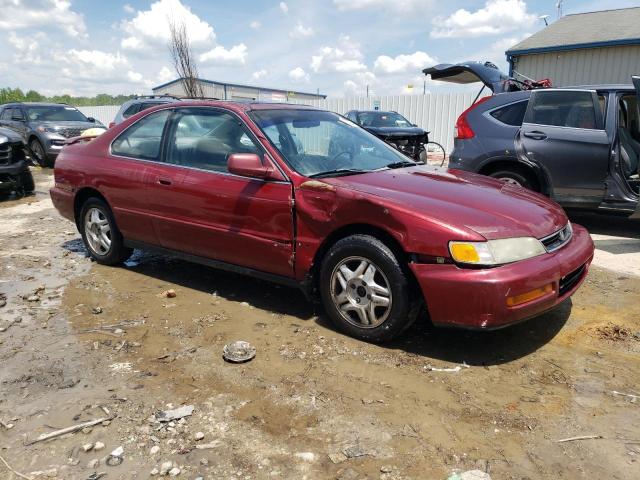 1HGCD7255TA006282 - 1996 HONDA ACCORD EX BURGUNDY photo 4