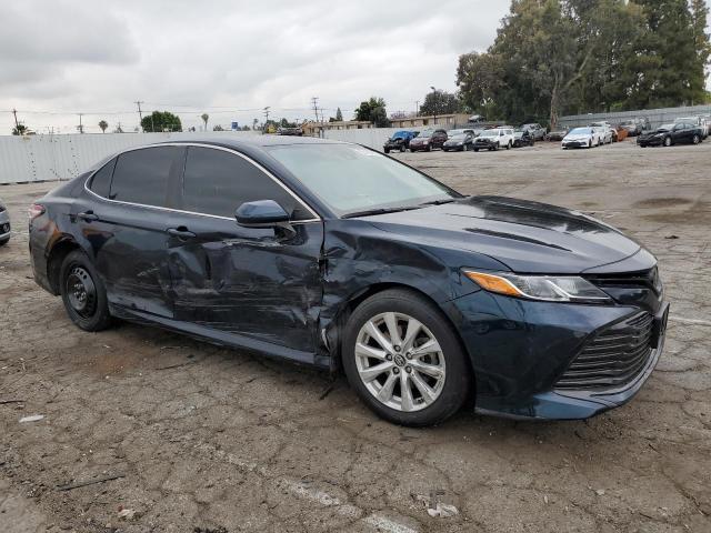 4T1B11HK1KU735031 - 2019 TOYOTA CAMRY L BLUE photo 4