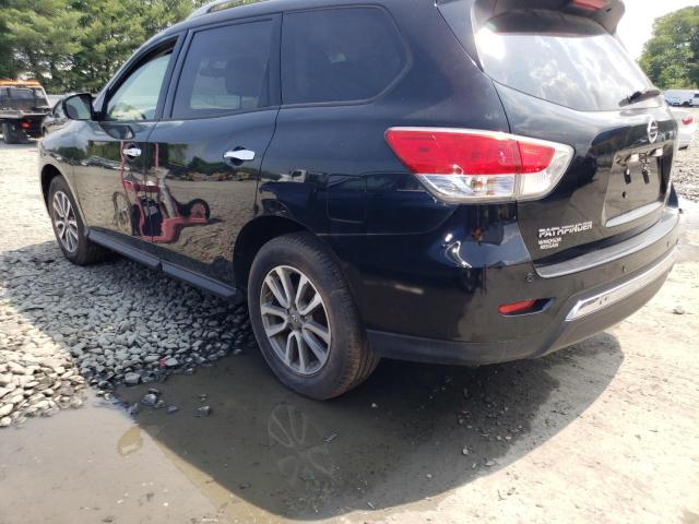 5N1AR2MM9DC634734 - 2013 NISSAN PATHFINDER S BLACK photo 2