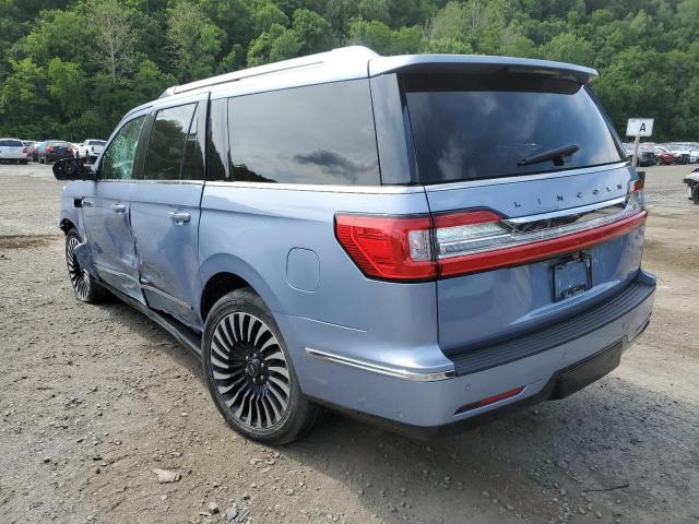 5LMJJ3TT8LEL00779 - 2020 LINCOLN NAVIGATOR L BLACK LABEL BLUE photo 2