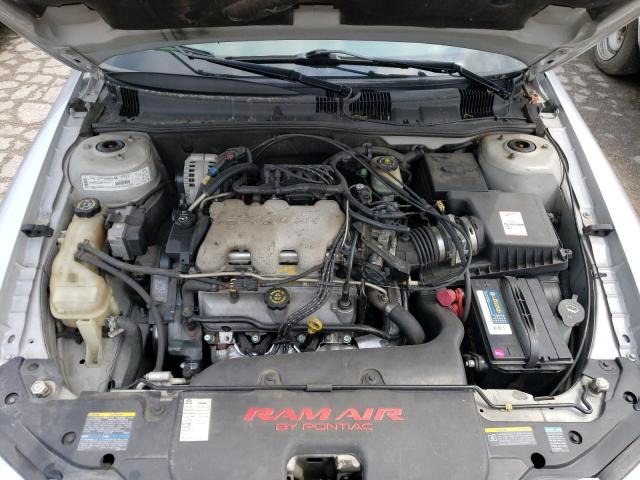 1G2NV52E42M561623 - 2002 PONTIAC GRAND AM GT1 SILVER photo 11