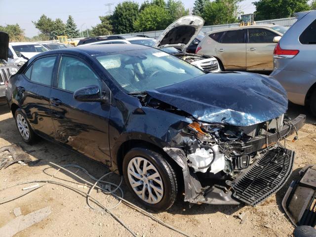 2T1BURHE0JC015008 - 2018 TOYOTA COROLLA L BLACK photo 4