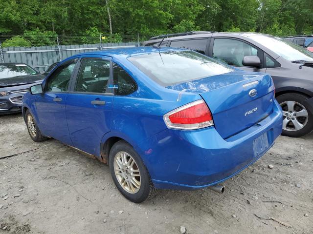 1FAHP3FNXAW133243 - 2010 FORD FOCUS SE BLUE photo 2