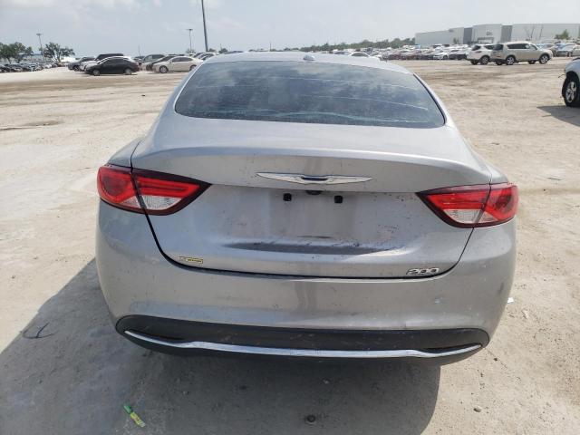 1C3CCCAB2FN595083 - 2015 CHRYSLER 200 LIMITED SILVER photo 6