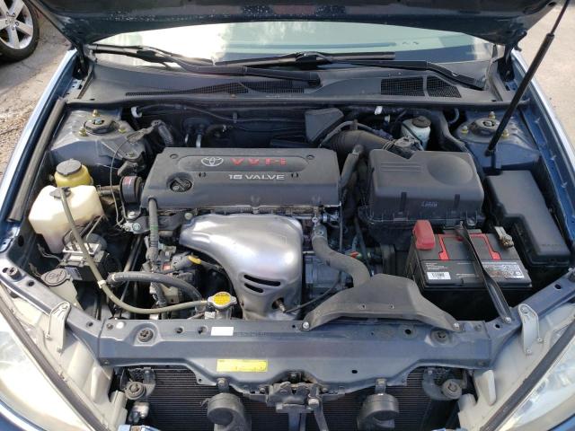 4T1BE32K24U870367 - 2004 TOYOTA CAMRY LE BLUE photo 11