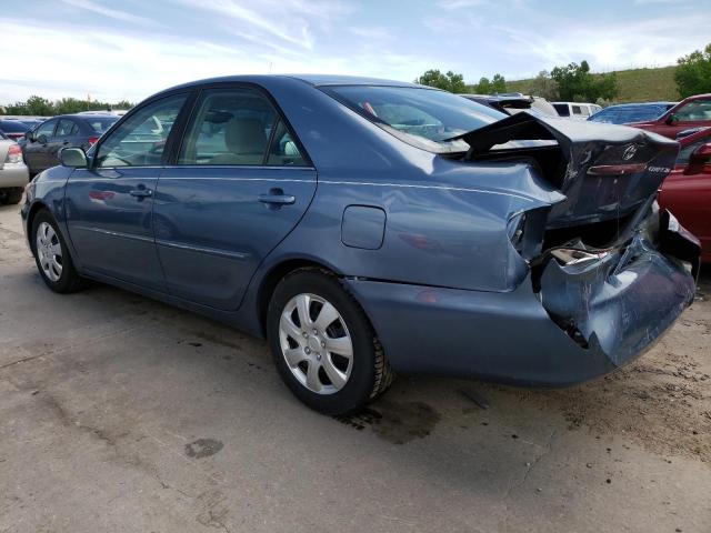 4T1BE32K24U870367 - 2004 TOYOTA CAMRY LE BLUE photo 2
