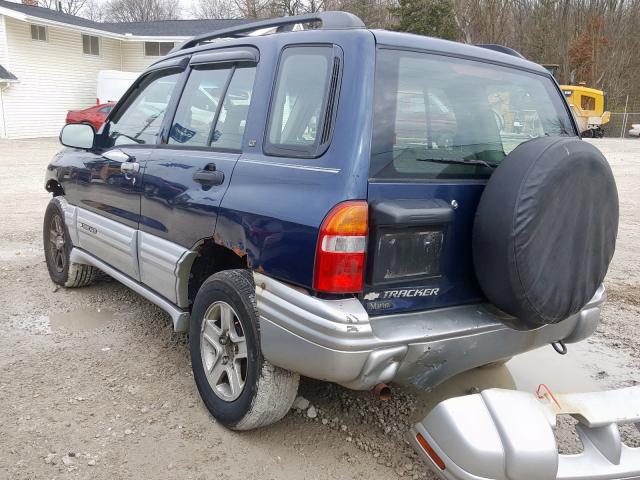 2CNBJ634926923798 - 2002 CHEVROLET TRACKER LT  photo 3