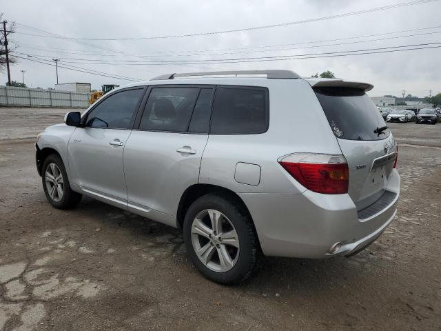 JTEES43A282026266 - 2008 TOYOTA HIGHLANDER SPORT SILVER photo 2