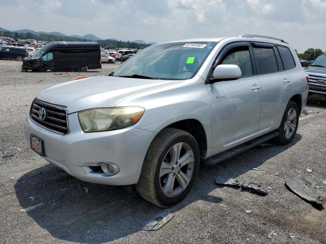 JTEES43AX82008100 - 2008 TOYOTA HIGHLANDER SPORT SILVER photo 1