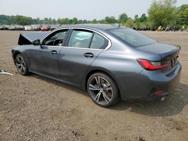 3MW5R7J01M8B53935 - 2021 BMW 330XI GRAY photo 2