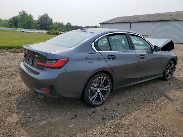 3MW5R7J01M8B53935 - 2021 BMW 330XI GRAY photo 3