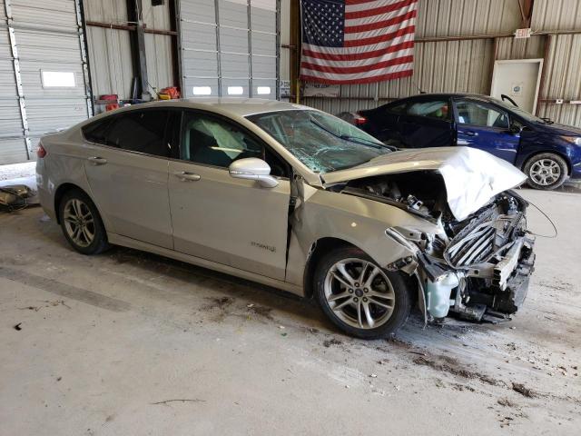 3FA6P0LU8GR329419 - 2016 FORD FUSION SE HYBRID SILVER photo 4