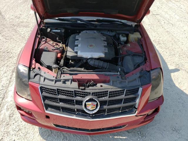 1G6DD67V180205450 - 2008 CADILLAC STS RED photo 11