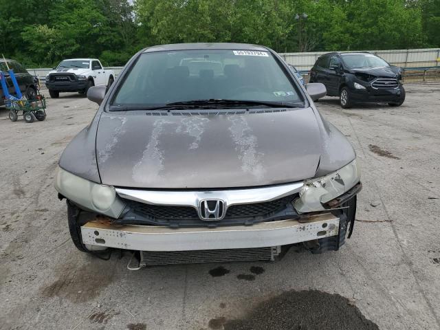 2HGFA1E67AH529423 - 2010 HONDA CIVIC LX-S 灰色 照片 5