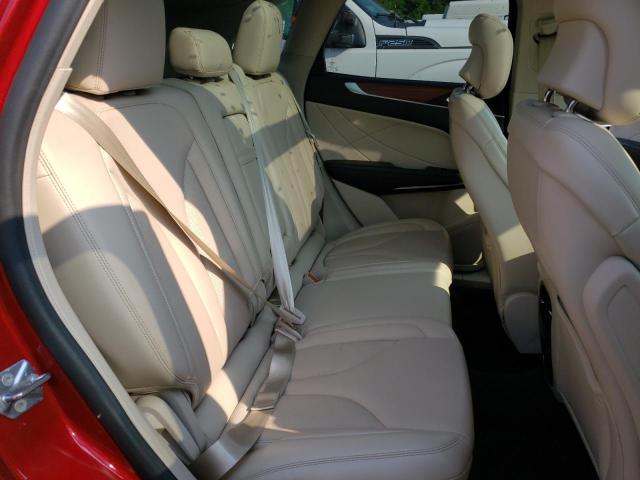 5LMCJ2D91KUL15912 - 2019 LINCOLN MKC SELECT Կարմիր լուսանկար 11