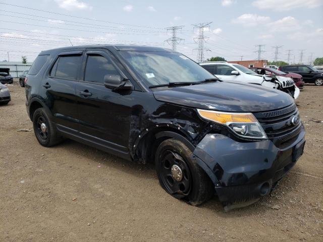 1FM5K8AR5EGB27476 - 2014 FORD EXPLORER POLICE INTERCEPTOR BLACK photo 4