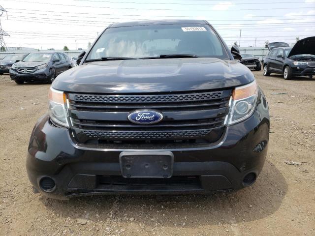 1FM5K8AR5EGB27476 - 2014 FORD EXPLORER POLICE INTERCEPTOR BLACK photo 5