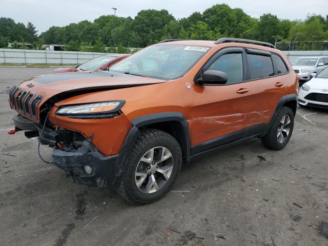 1C4PJMBS9GW143067 - 2016 JEEP CHEROKEE TRAILHAWK 橙色 照片 1