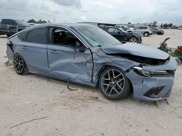 19XFL1H80NE001133 - 2022 HONDA CIVIC SPORT TOURING BLUE photo 4