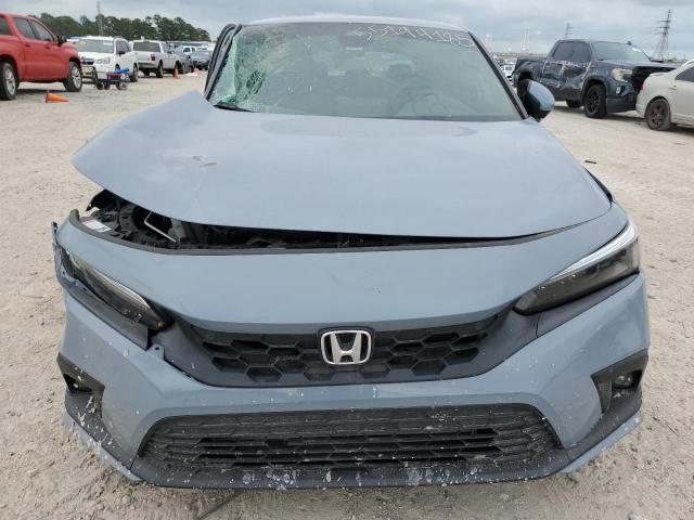 19XFL1H80NE001133 - 2022 HONDA CIVIC SPORT TOURING BLUE photo 5