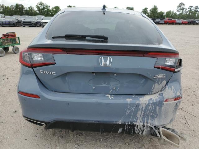 19XFL1H80NE001133 - 2022 HONDA CIVIC SPORT TOURING BLUE photo 6