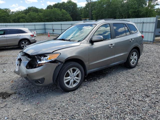 5XYZKDAG9BG085034 - 2011 HYUNDAI SANTA FE LIMITED GRAY photo 1