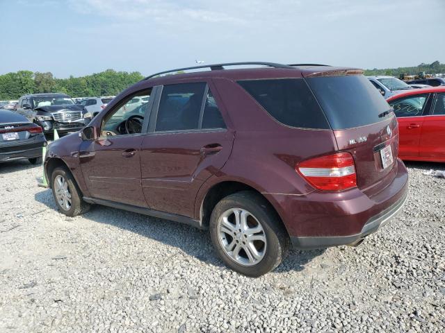 4JGBB86EX6A115336 - 2006 MERCEDES-BENZ ML 350 MAROON photo 2