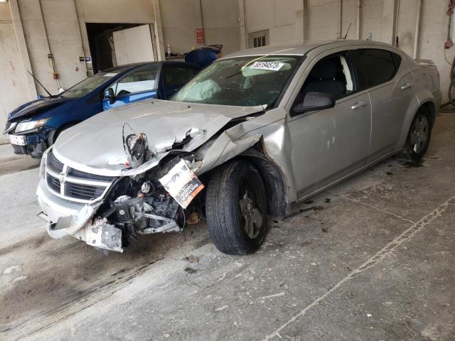 1B3CC4FB0AN227117 - 2010 DODGE AVENGER SXT SILVER photo 1