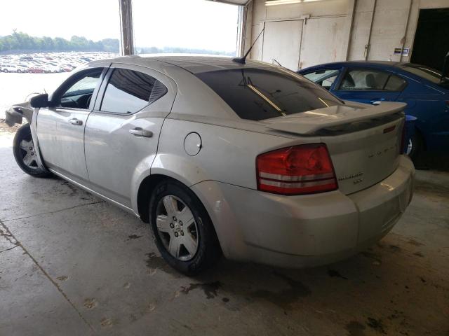 1B3CC4FB0AN227117 - 2010 DODGE AVENGER SXT SILVER photo 2