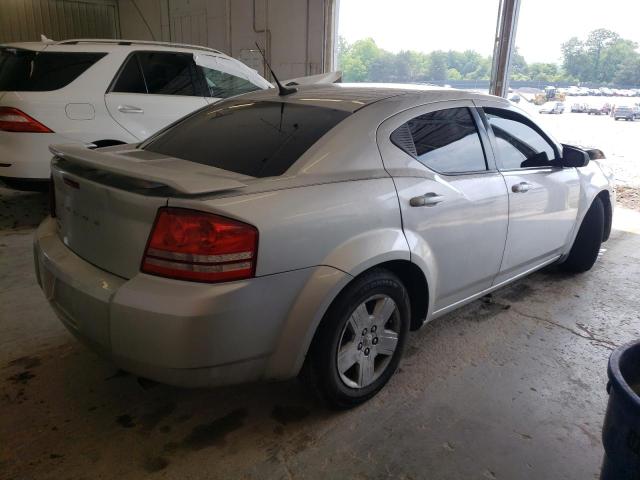 1B3CC4FB0AN227117 - 2010 DODGE AVENGER SXT SILVER photo 3