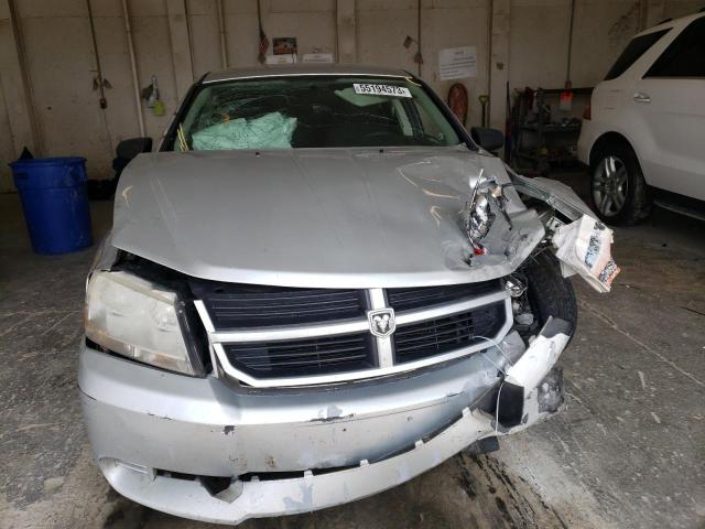 1B3CC4FB0AN227117 - 2010 DODGE AVENGER SXT SILVER photo 5