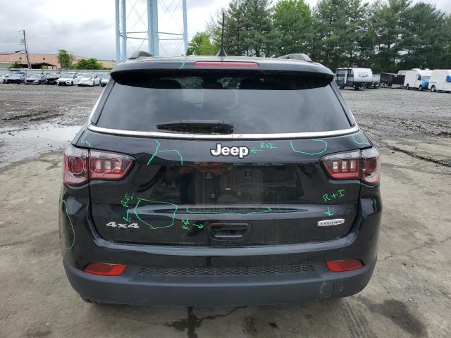 3C4NJDBB8NT123001 - 2022 JEEP COMPASS LATITUDE BLACK photo 6