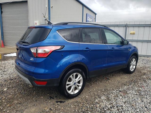 1FMCU9HD3JUC70293 - 2018 FORD ESCAPE SEL BLUE photo 3