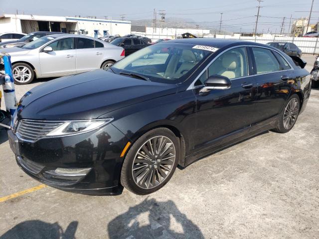 3LN6L2LU2FR612765 - 2015 LINCOLN MKZ HYBRID BLACK photo 1