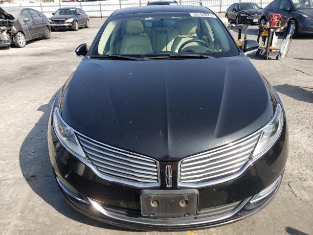 3LN6L2LU2FR612765 - 2015 LINCOLN MKZ HYBRID BLACK photo 5