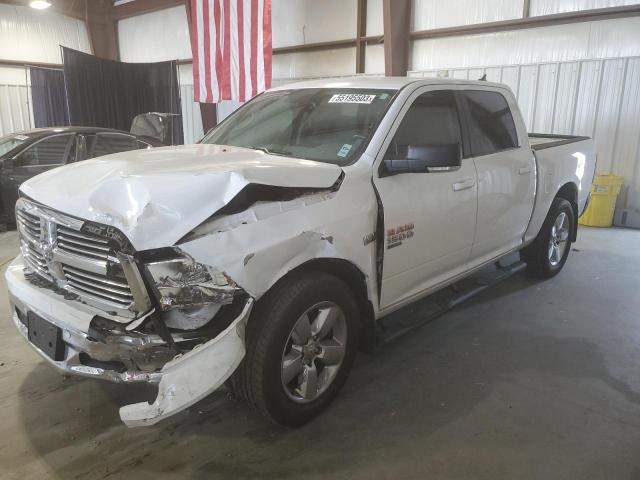 1C6RR6LT6KS572999 - 2019 RAM 1500 CLASS SLT WHITE photo 1