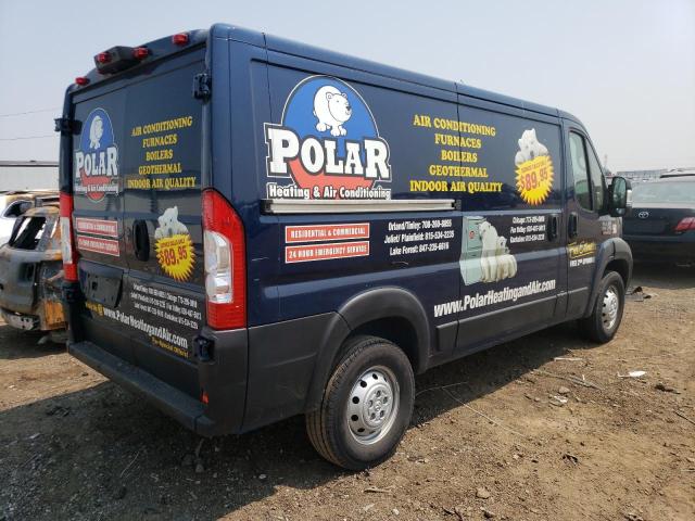 3C6LRVAG7ME538176 - 2021 RAM PROMASTER 1500 STANDARD BLUE photo 3