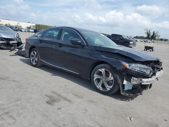 1HGCV2F57KA014411 - 2019 HONDA ACCORD EXL BLACK photo 4