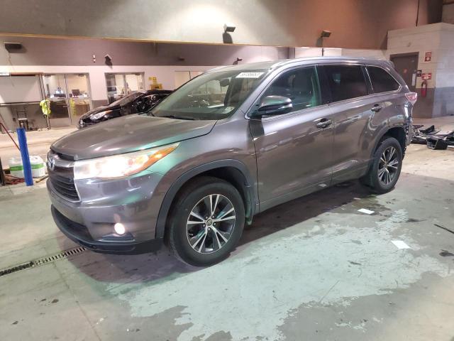 5TDJKRFH7GS251363 - 2016 TOYOTA HIGHLANDER XLE Boz foto 1