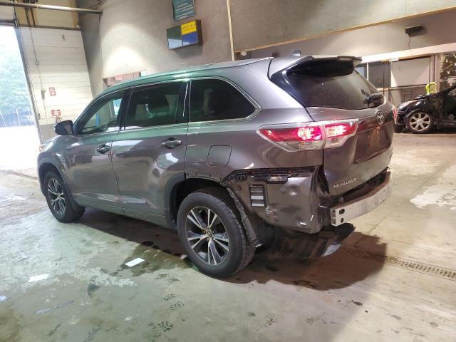 5TDJKRFH7GS251363 - 2016 TOYOTA HIGHLANDER XLE Boz foto 2